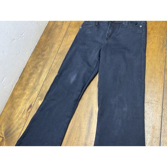 Stetson Western Jeans Womens High Rise Flare Dark Blue Size 4 Pants - Picture 2 of 13